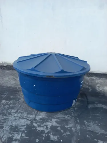 Caixa d'água para obras
