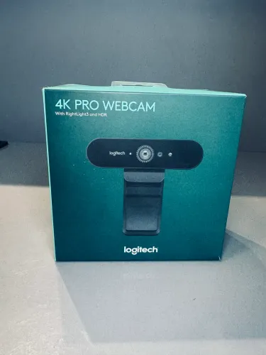 Webcam Logitech 4K Pro Ultra HD | Nova na Caixa