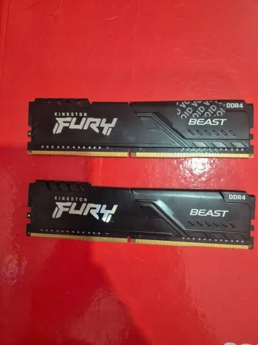 Memória RAM Kingston Fury Beast / 2x 8GB / 3200mhz / Ddr4