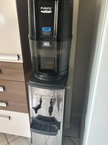 Bebedouro Libell Inox 110V com Purificador Purific - Gelando Perfeitamente