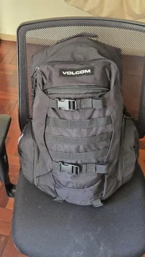 mochila volcom tática camping grande reforçada espaçosa