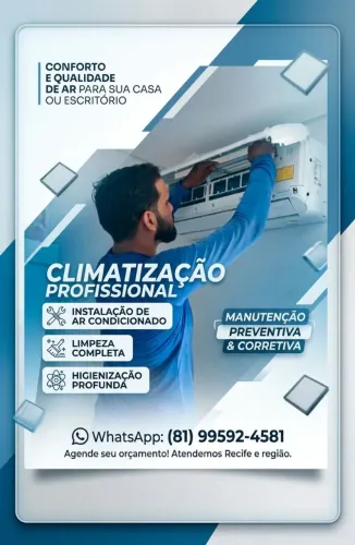 Ar condicionado instalação e serviços