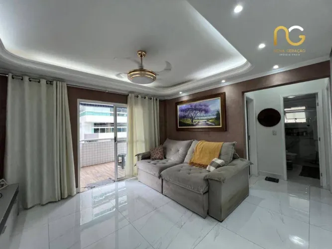Apartamento com 2 dormitórios à venda, 112 m² por R$ 799.000,00 - Canto do Forte - Praia G