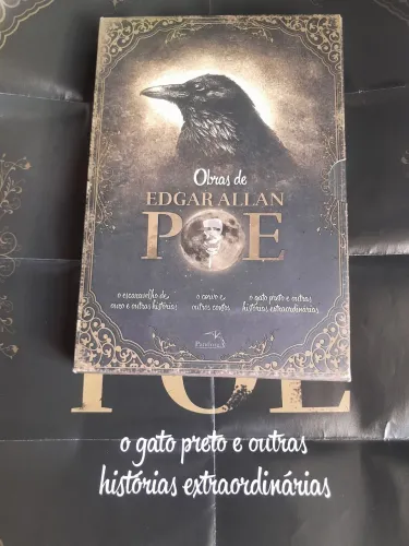 Box Allan Poe e Lovcraft. Em ótimo estado.