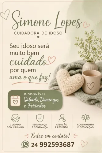 Cuidadora de idoso 