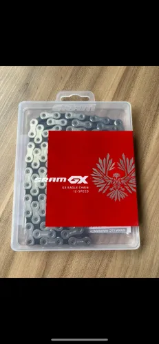 Corrente Sram Gx Eagle Chain 12v 126 Elos - Prata. Produto Novo, 100% Original!