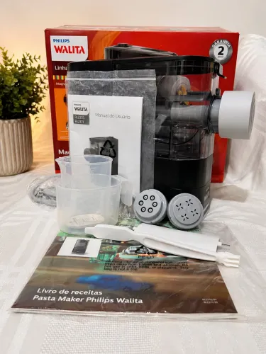Máquina de Macarrão Philips Automática - Nova, lacrada e completa!
