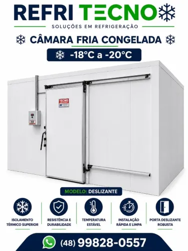 CAMARA FRIA CONGELADA -18°C - SOB MEDIDA