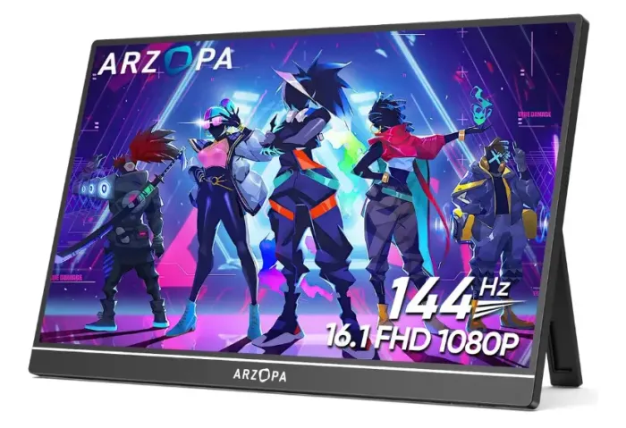 Monitor portátil ARZOPA Z1 16.1 Fhd 1080p 144hz