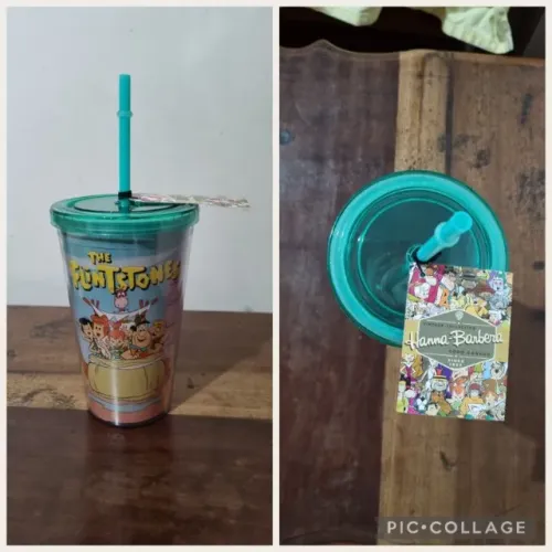 Copo Hanna Barbera Flintstones - novo