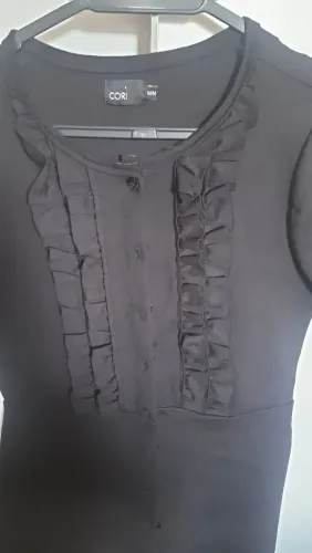 Vestido Cori preto tamanho M