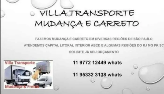 Transporte - Mudança & Carretos