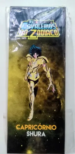 Placa Cavalheiros do Zodíaco - Capricórnio Shura