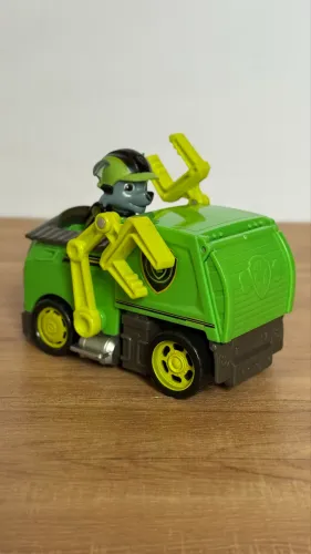 Carrinho Rocky Mission Paw Recycling Truck - Patrulha Canina