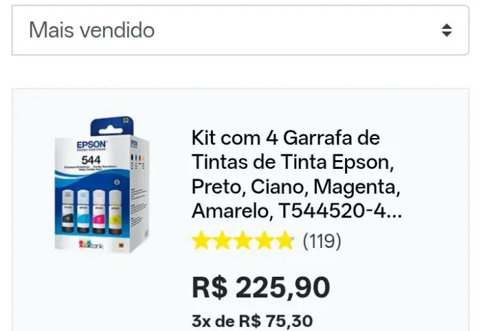 Copiadora top Epson