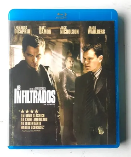 Blu-Ray de Filme Original - Os Infiltrados - 2009 - Usado