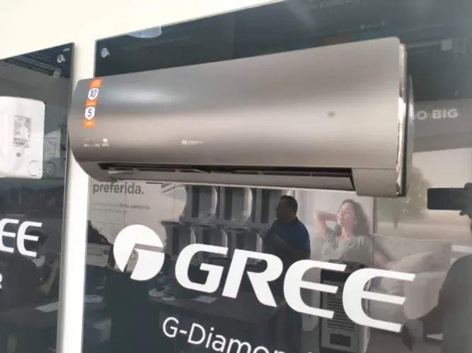 Ar Split Gree INVERTE 9000 BTUs Black + NOVO + Nota +  Garantia + Cartão 12x*!!  