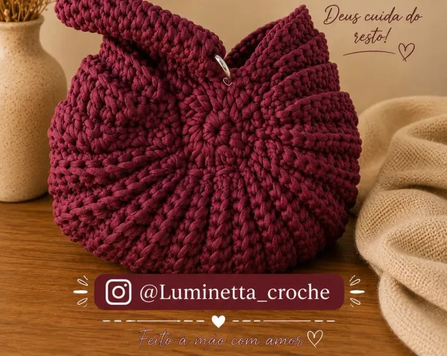 Bolsa de crochê 
