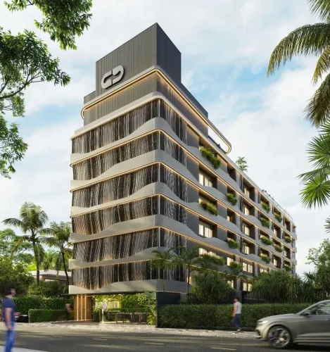 Flat com 1 dormitório à venda, 17 m² por R$ 440.000,00 - Cabo Branco - João Pessoa/PB