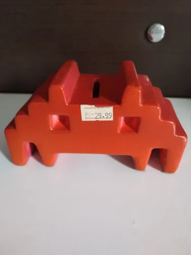 Cofre Space Invaders Atari louça/Cerâmica