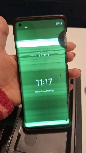 Celular Motorola Edge 5g Precisa trocar a tela