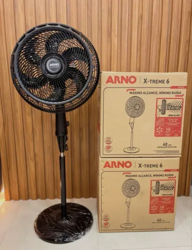 VENTILADOR ARNO 40CM DE COLUNA NA PROMOÇÃO