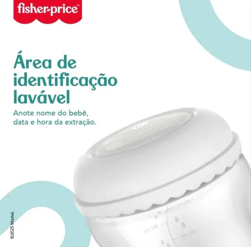 Potes para armazenamento de Leite Materno