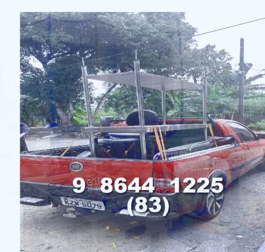 Frete + transporte + seguro + mudanças + qualidade na sua região!
