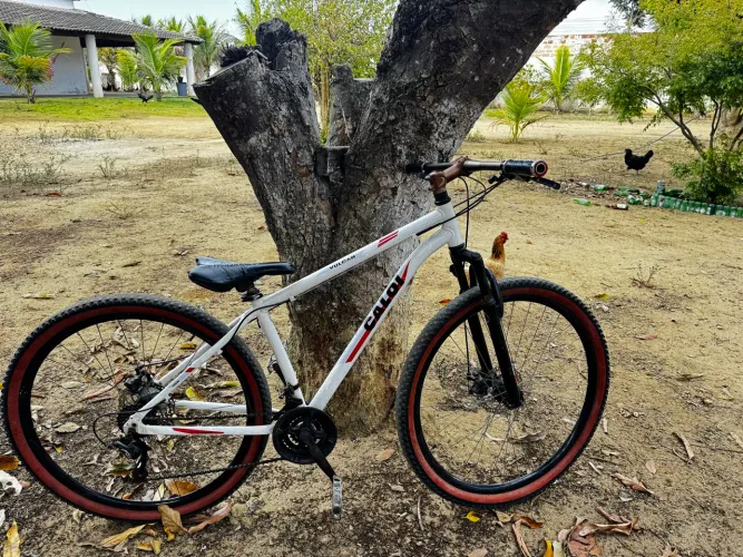 Bike aro 29 com peças novas