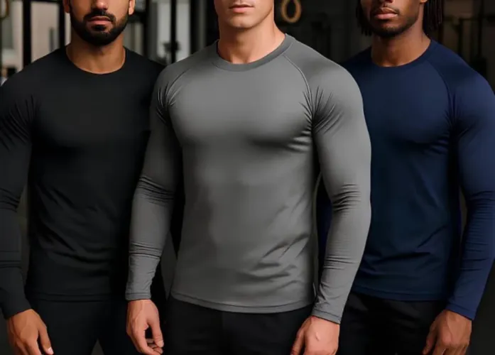 Camisa Segunda Pele Poliéster com Elastano