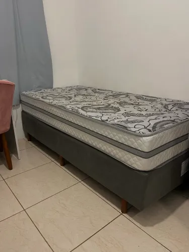 Cama Solteiro Completa