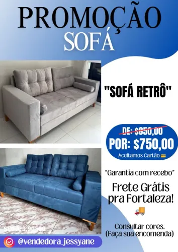 SOFÁS MODERNOS PRONTA ENTREGA