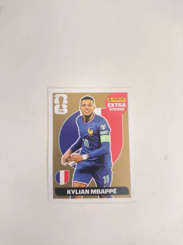 Figurinha legenda dourada Mbappé