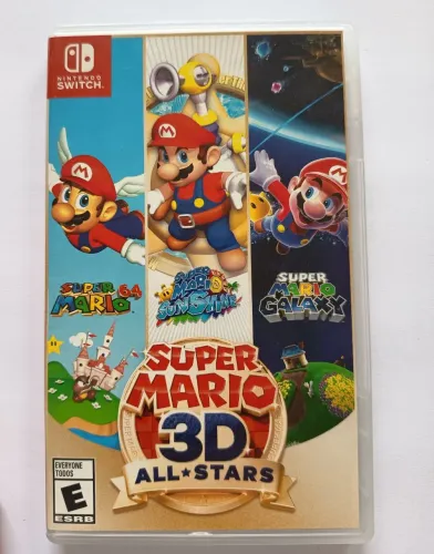 Super mario 3d all stars - midia fisica com caixa