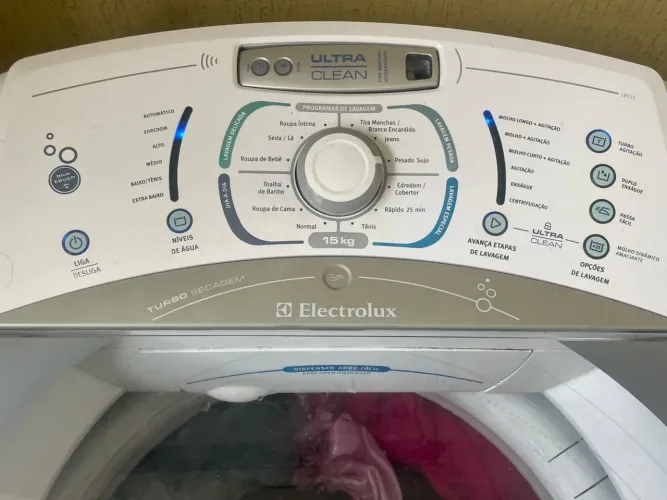 Lavadora Electrolux 15 kilos