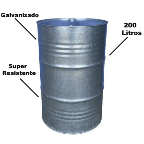 Tambor de aço galvanizado de 200L