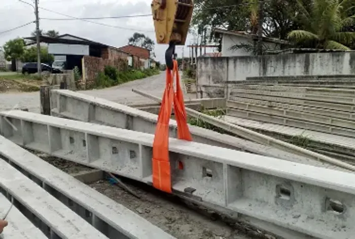 Cintas de amarração e elevação de cargas