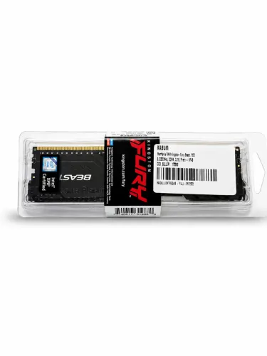 Memória RAM Kingston Fury Beast 16GB DDR4 3200MHz - Alta Performance para PC Gamer