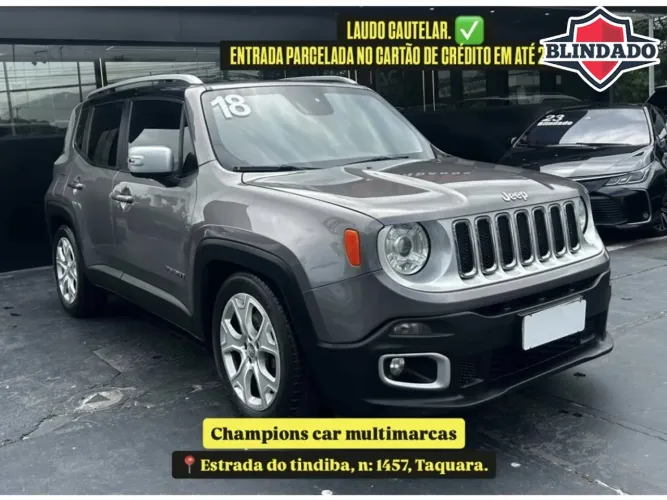 Jeep Renegade Limited 1.8 4X2 Flex 16V Aut. 2018