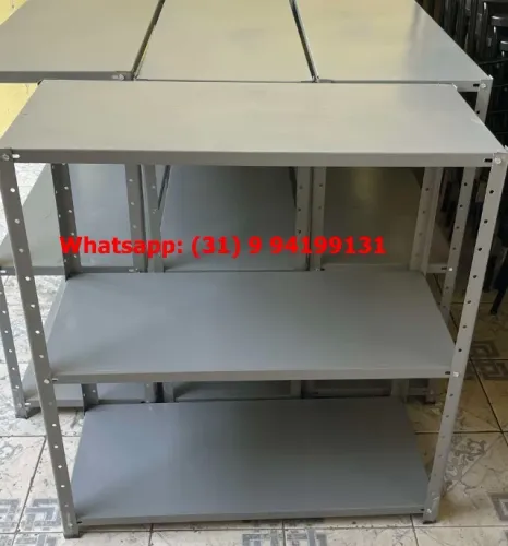 Estantes de aço 3 bandejas 40 cm de Profundidade Novas Frete Grátis para BH