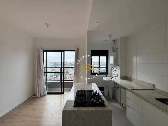 Apartamento com 1 dormitório para alugar, 34 m² - Parque Industrial - Campinas/SP