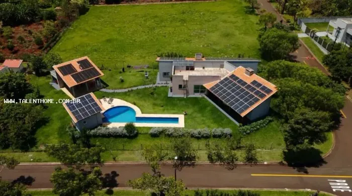 Casa em Condomínio para Venda em Cambé, Estância Cabral, 4 dormitórios, 4 banheiros, 3 vag