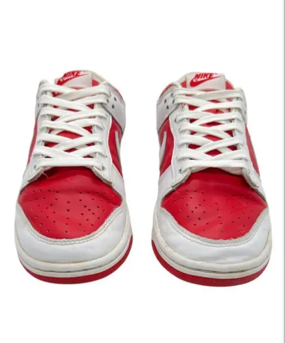 Dunk vermelho e branco 