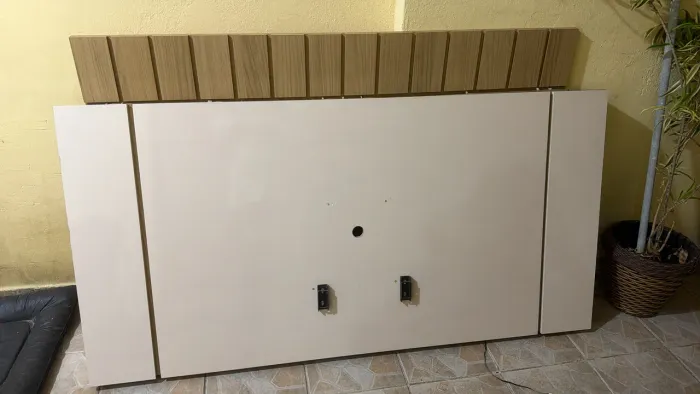 Painel para Tv com luz led + suporte TVs até 60 polegadas