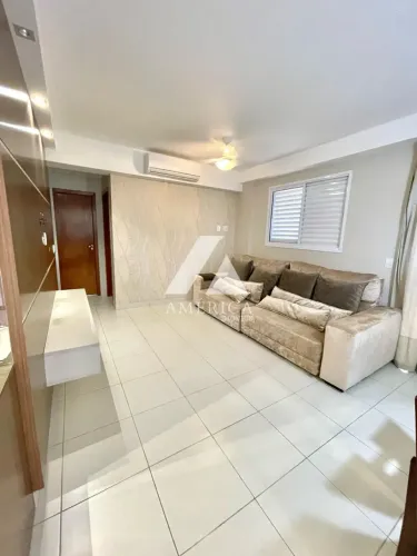 Aluguel de apartamento mobiliado no Res. Alvorada - 2 quartos, sendo uma suíte | 72m² em T