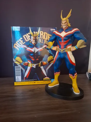 Figure All Might - My Hero Academia | Banpresto Original | Com Caixa