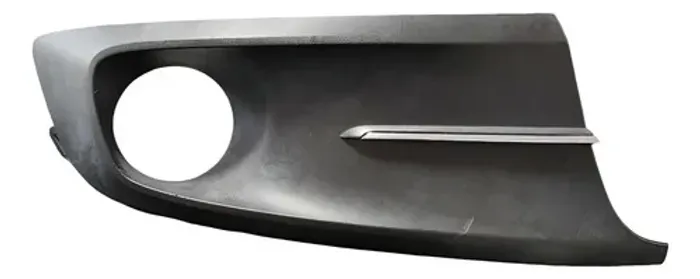 Moldura Grade Farol Milha Direito Vw Fox 2011 2012 2013 2014 Preto Direito