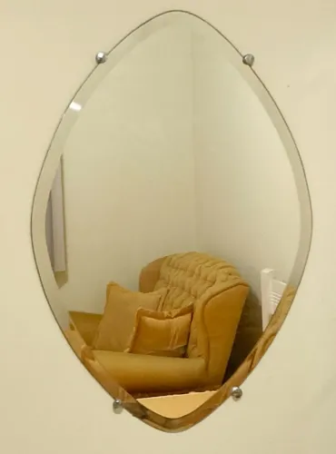 Espelho Oval Estilo Antiquário