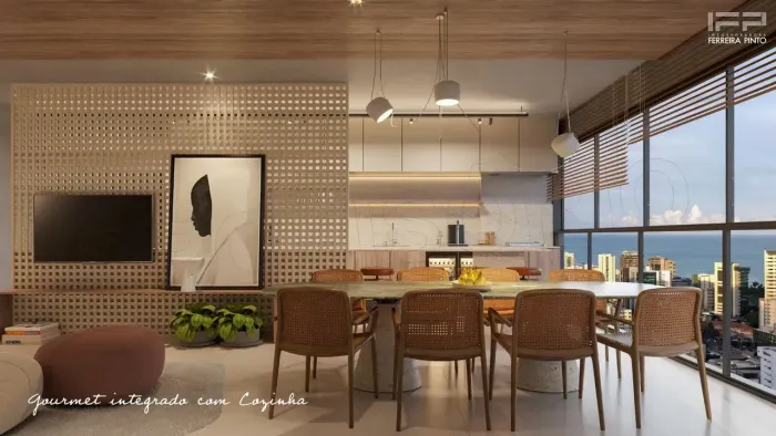 Boa Viagem - Recife  Apartamento 4 Quartos 3 vagas Amplo 116 m² 3 Suítes Perto da Praia.