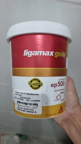 Epóxi Rejunte Ligamax gold verde jade juntaplus ep500